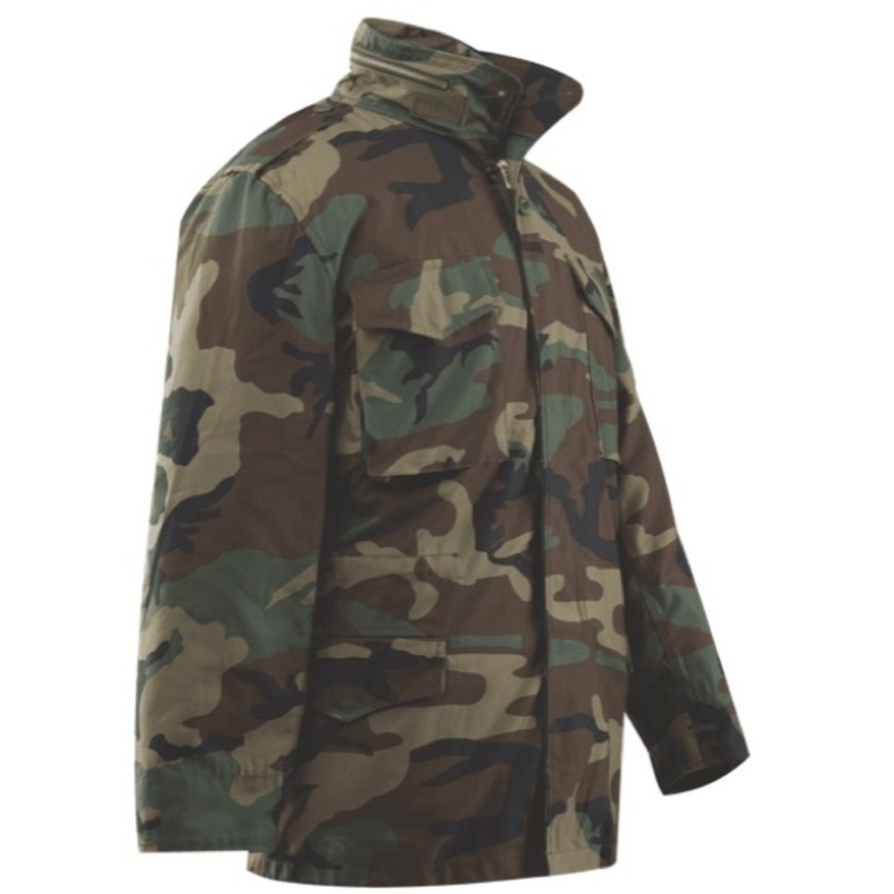 NWT - Warm Camo Field Coat with Quilted Liner | L